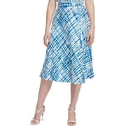 Womens Tie Dye Casual Wrap Skirt
